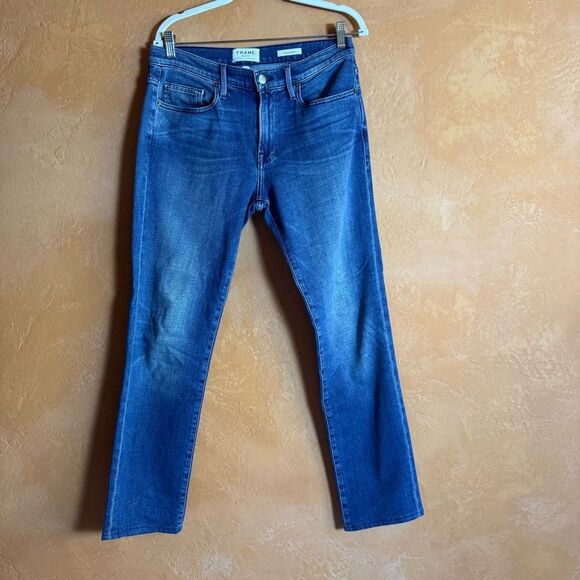 Frame Denim Other - FRAME L’Homme Slim Jeans 31 Bradbury Blue Made in USA Stretch Denim